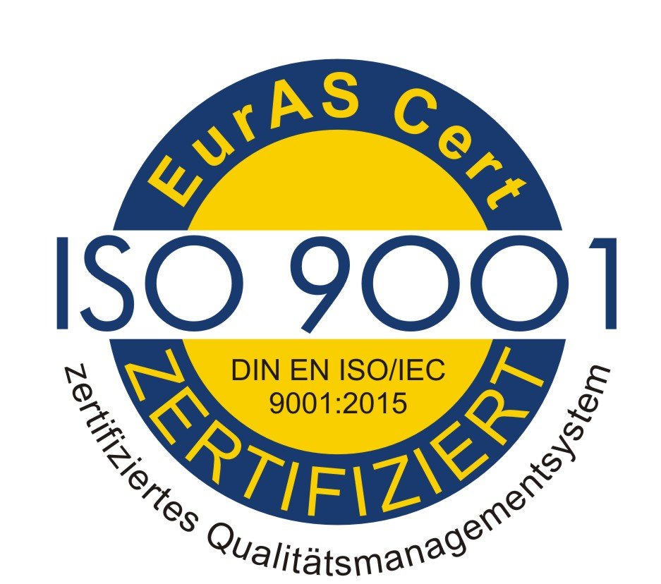 EuroAs-Cert-Zertifizierungszeichen ISO 9001